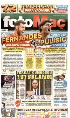 Fotomaç Gazetesi Manşetleri