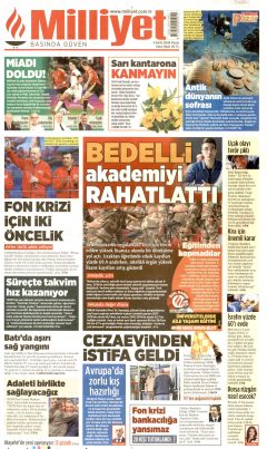 Milliyet Gazetesi Manşetleri