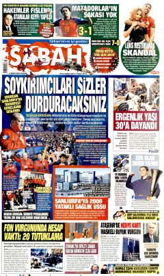 Sabah Gazetesi Manşetleri