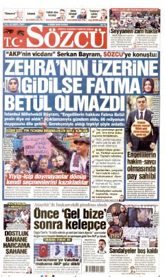 Sözcü Gazetesi Manşetleri