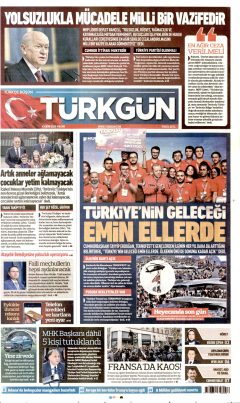 Türkgün Gazetesi Manşetleri