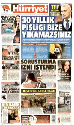 Hürriyet Gazetesi Manşetleri