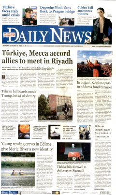 Hürriyet Daily News Gazetesi Manşetleri