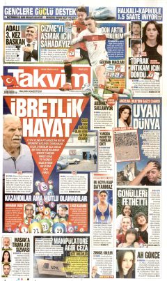Takvim Gazetesi Manşetleri