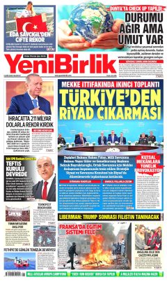 YeniBirlik Gazetesi Manşetleri