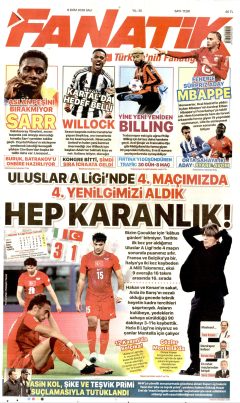 Fanatik Gazetesi Manşetleri