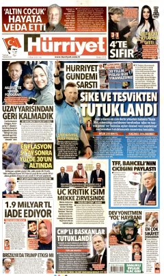Hürriyet Gazetesi Manşetleri