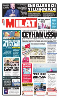 Milat Gazetesi Manşetleri
