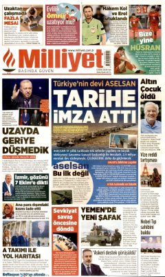 Milliyet Gazetesi Manşetleri