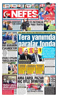 Nefes Gazetesi Manşetleri