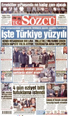 Sözcü Gazetesi Manşetleri