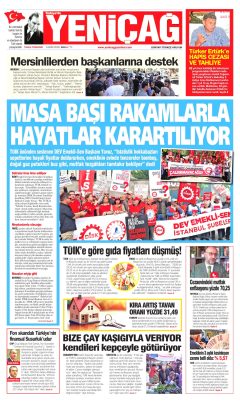 Yeniçağ Gazetesi Manşetleri