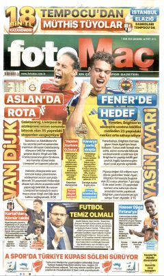 Fotomaç Gazetesi Manşetleri