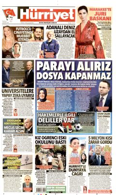 Hürriyet Gazetesi Manşetleri