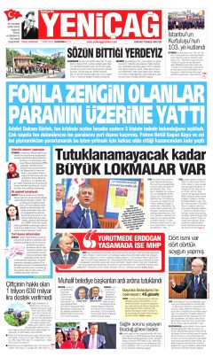 Yeniçağ Gazetesi Manşetleri
