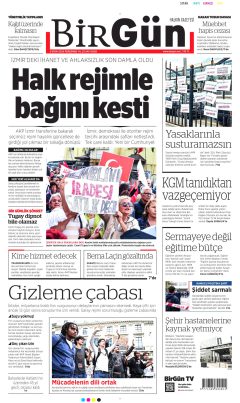 BirGün Gazetesi Manşetleri