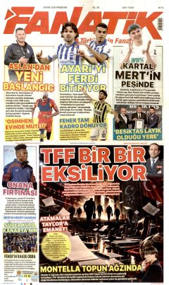 Fanatik Gazetesi Manşetleri