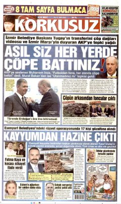 Korkusuz Gazetesi Manşetleri
