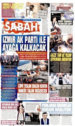 Sabah Gazetesi Manşetleri