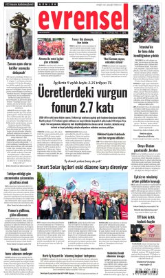 Evrensel Gazetesi Manşetleri