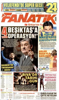 Fanatik Gazetesi Manşetleri