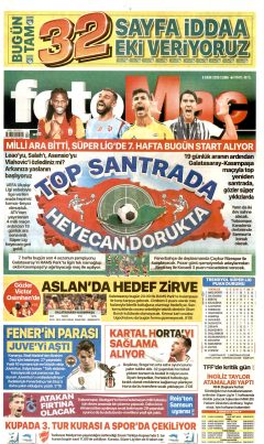 Fotomaç Gazetesi Manşetleri
