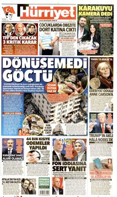 Hürriyet Gazetesi Manşetleri