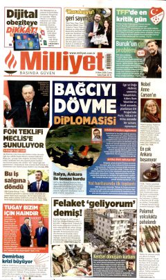 Milliyet Gazetesi Manşetleri