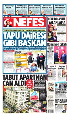 Nefes Gazetesi Manşetleri