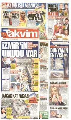 Takvim Gazetesi Manşetleri