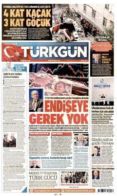 Türkgün Gazetesi Manşetleri