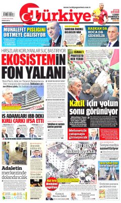 Türkiye Gazetesi Gazetesi Manşetleri