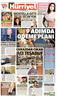 Hürriyet Gazetesi Manşetleri