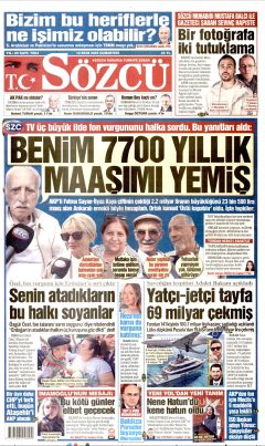 Sözcü Gazetesi Manşetleri