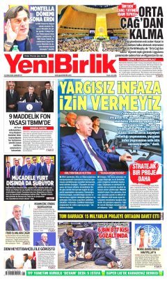 YeniBirlik Gazetesi Manşetleri