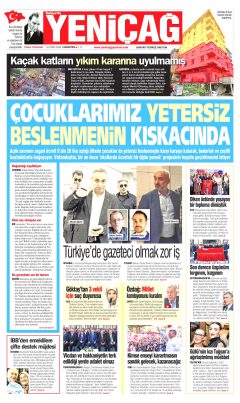 Yeniçağ Gazetesi Manşetleri