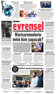 Evrensel Gazetesi Manşetleri