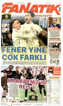 Fanatik Gazetesi Manşetleri