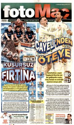 Fotomaç Gazetesi Manşetleri