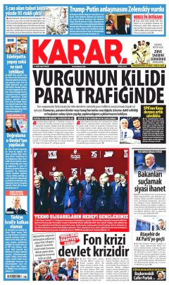 Karar Gazetesi Manşetleri