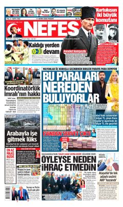 Nefes Gazetesi Manşetleri