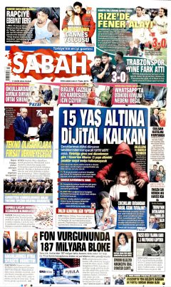 Sabah Gazetesi Manşetleri