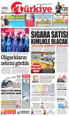 Türkiye Gazetesi Gazetesi Manşetleri
