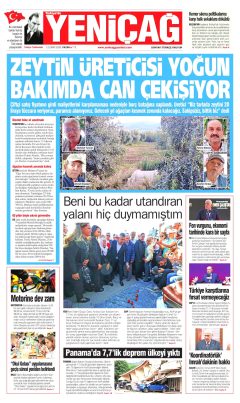 Yeniçağ Gazetesi Manşetleri