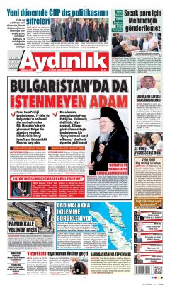 Aydınlık Gazetesi Gazetesi Manşetleri