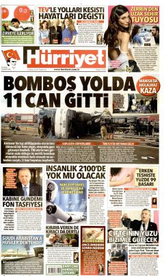 Hürriyet Gazetesi Manşetleri