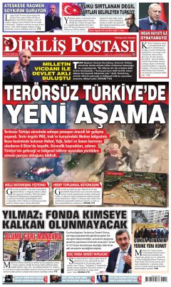 Diriliş Postası Gazetesi Manşetleri