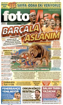 Fotomaç Gazetesi Manşetleri