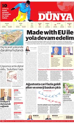 Dünya Gazetesi Manşetleri