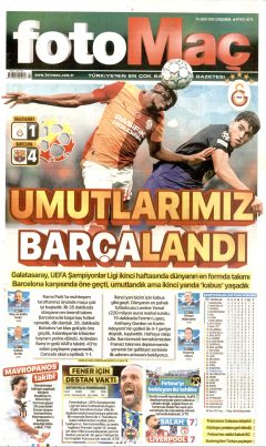 Fotomaç Gazetesi Manşetleri